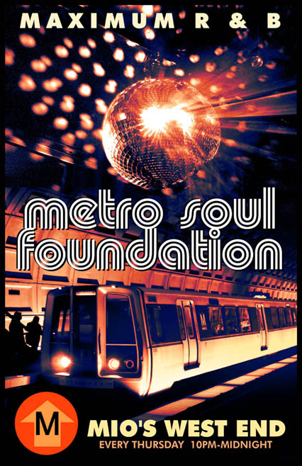 Rob Sheley - Posters - Metro Soul Foundation Poster Rob Sheley - Posters - Metro Soul Foundation Poster